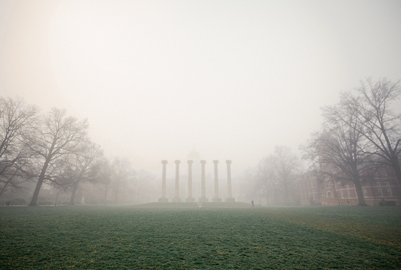 Mizzou-campus-foggy-missouri-morning