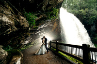 Wedding Photography near Dry Falls in Franklin North Carolina